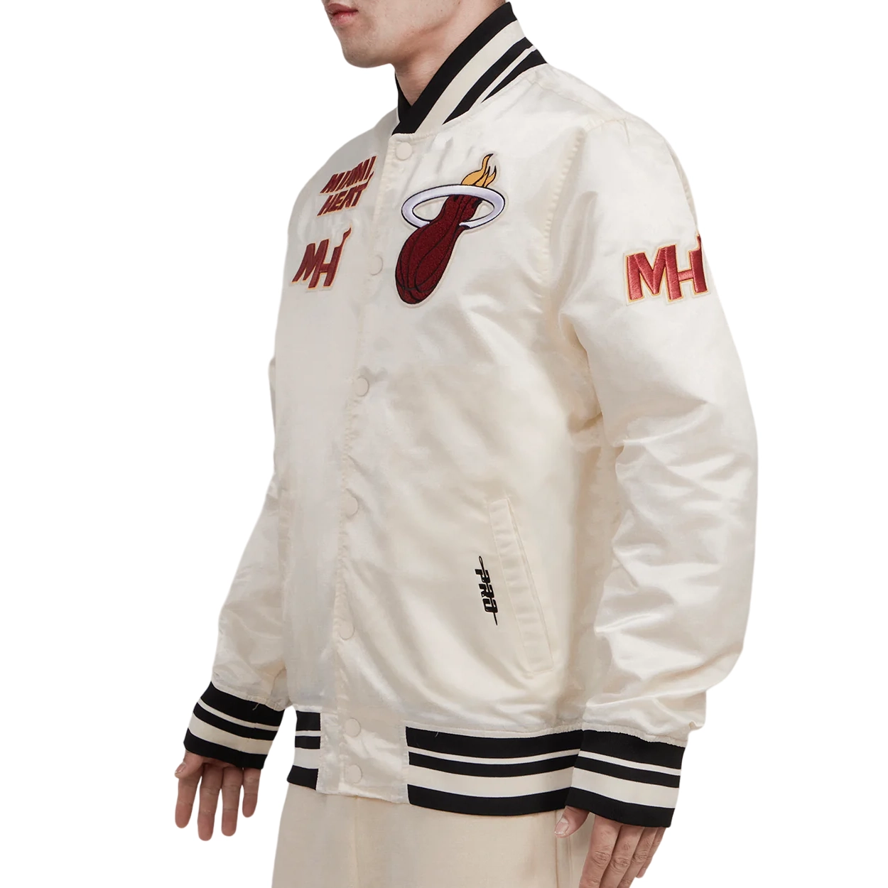 Miami-Heat-Retro-Classic-Full-Snap-Satin-Varsity-Jacket-Cream-2