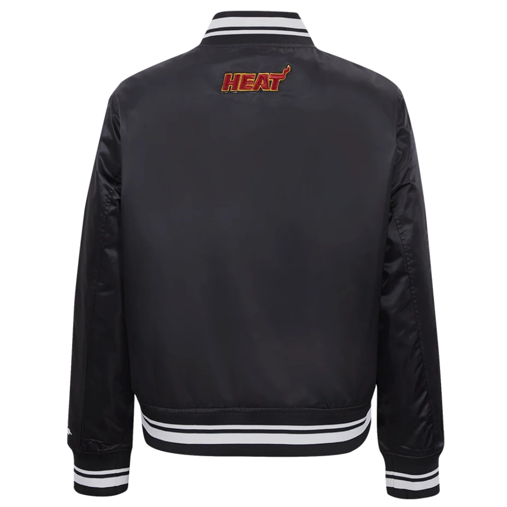 Miami-Heat-Script-Tail-Womens-Full-Snap-Satin-Varsity-Jacket-Black-4