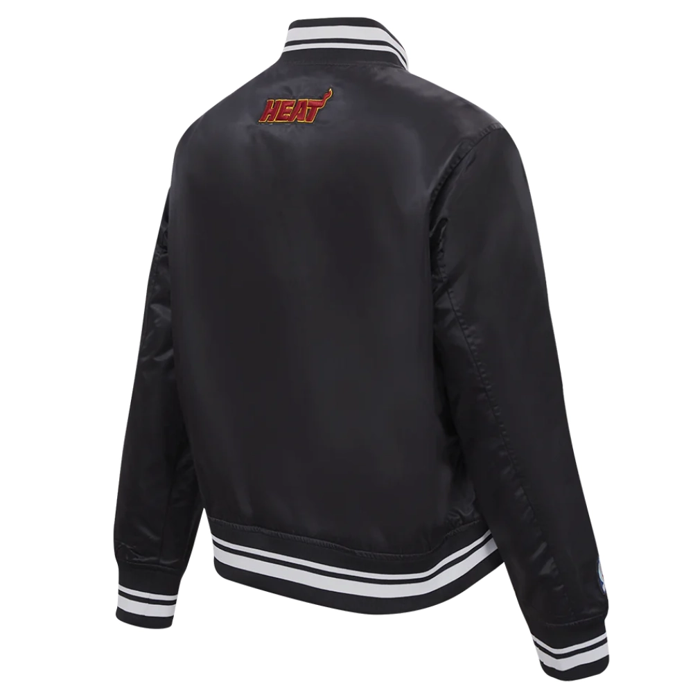 Miami-Heat-Script-Tail-Womens-Full-Snap-Satin-Varsity-Jacket-Black-5
