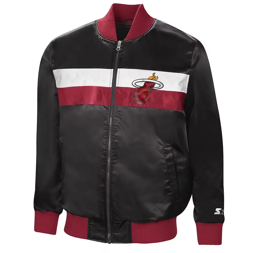 Miami-Heat-The-Ambassador-Satin-Varsity-Jacket-Black-2