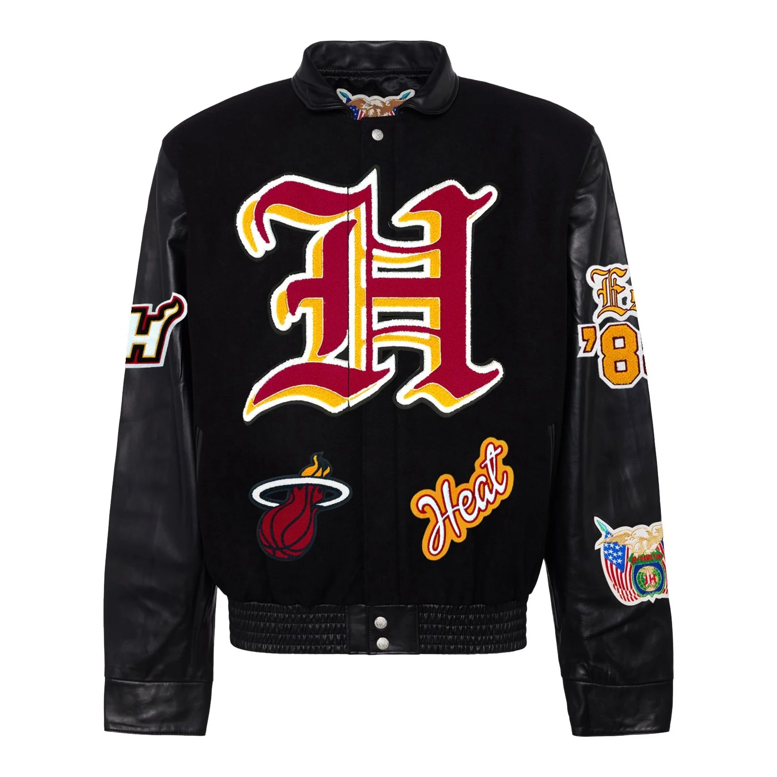 Miami-Heat-Wool-Leather-Old-English-Varsity-Jacket-Black-1