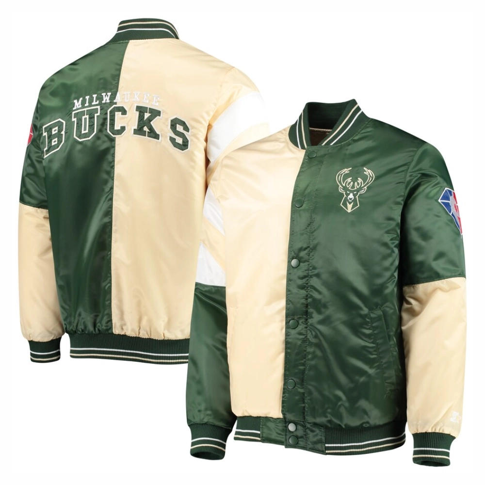 Milwaukee-Bucks-Leader-Satin-Varsity-Jacket-CreamGreen-1 (1)