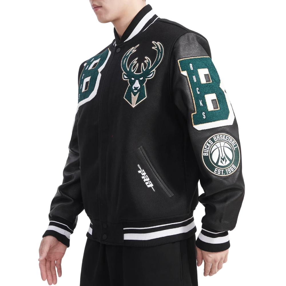 Milwaukee-Bucks-Mashup-Wool-Leather-Varsity-Jacket-Black