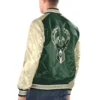 Milwaukee-Bucks-Renegade-Satin-Varsity-Jacket-Green-Cream-2