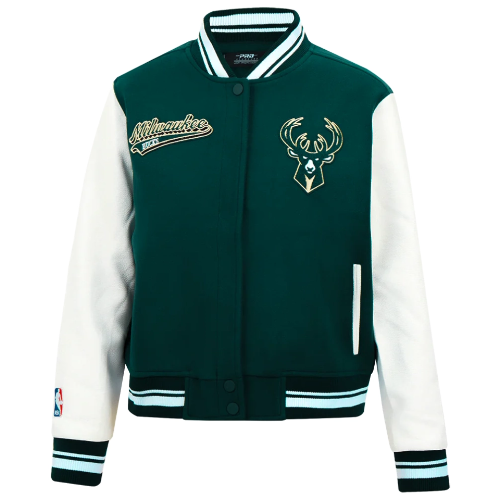 Milwaukee-Bucks-Script-Tail-Womens-Wool-Leather-Varsity-Jacket-Green_White-5