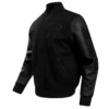 Milwaukee-Bucks-Triple-Black-Wool-Leather-Varsity-Jacket-1