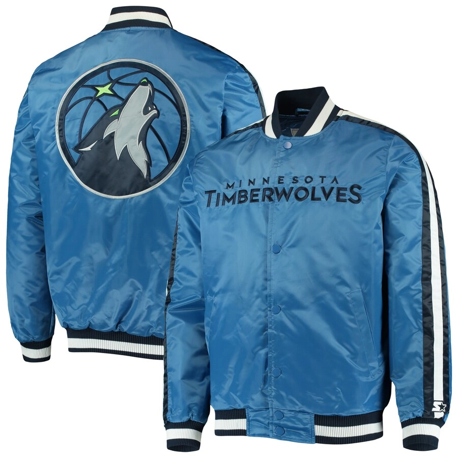 Minnesota-Timberwolves-The-Offensive-Satin-Varsity-Jacket-Blue-3
