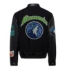 Minnesota-Timberwolves-Wool-Leather-Varsity-Jacket-Black-2