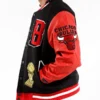 NBA-Chicago-Bulls-Black-Red-Varsity-Jacket-3