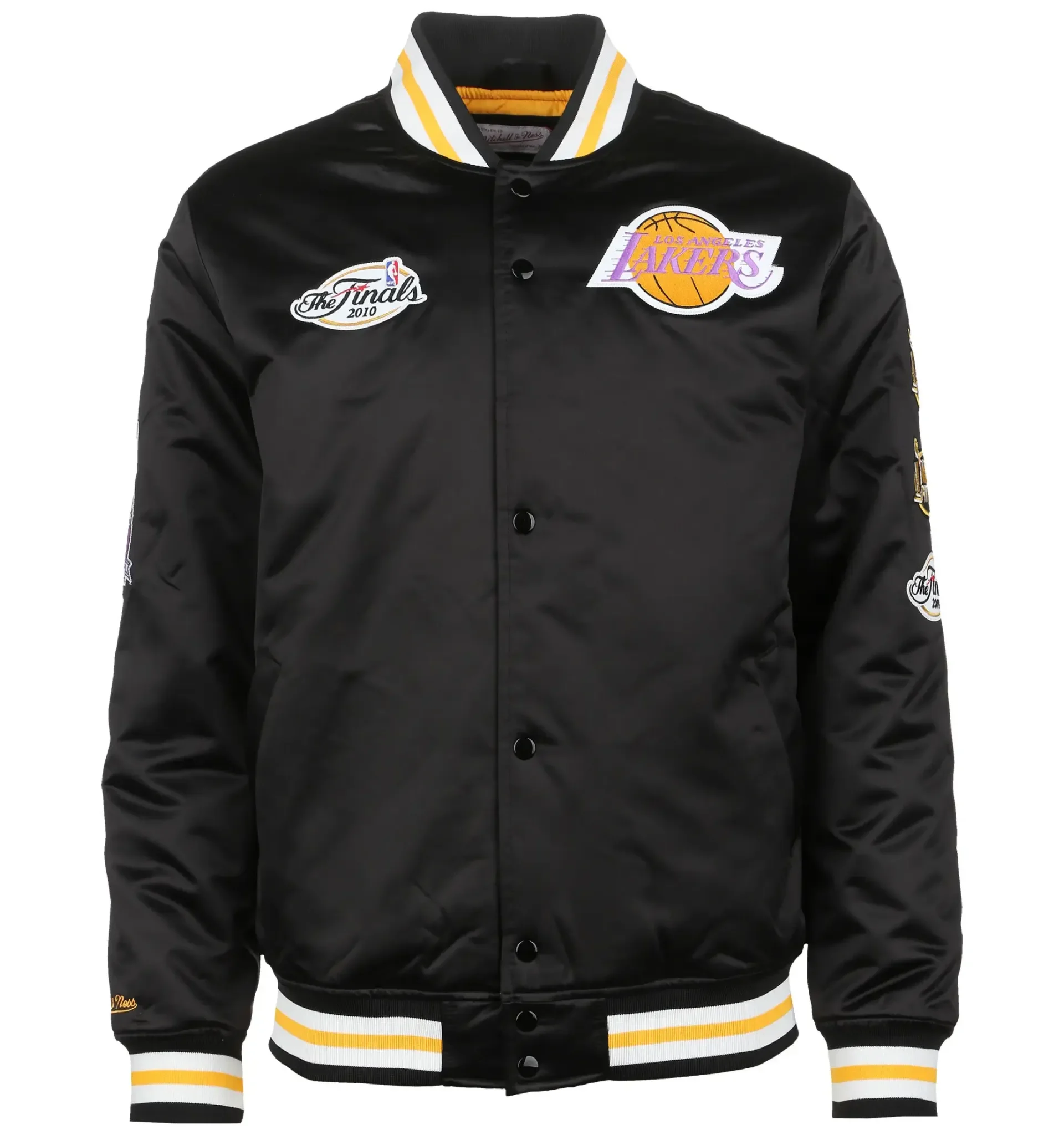 NBA-Los-Angeles-Lakers-Champ-City-Black-Varsity-Jacket-1