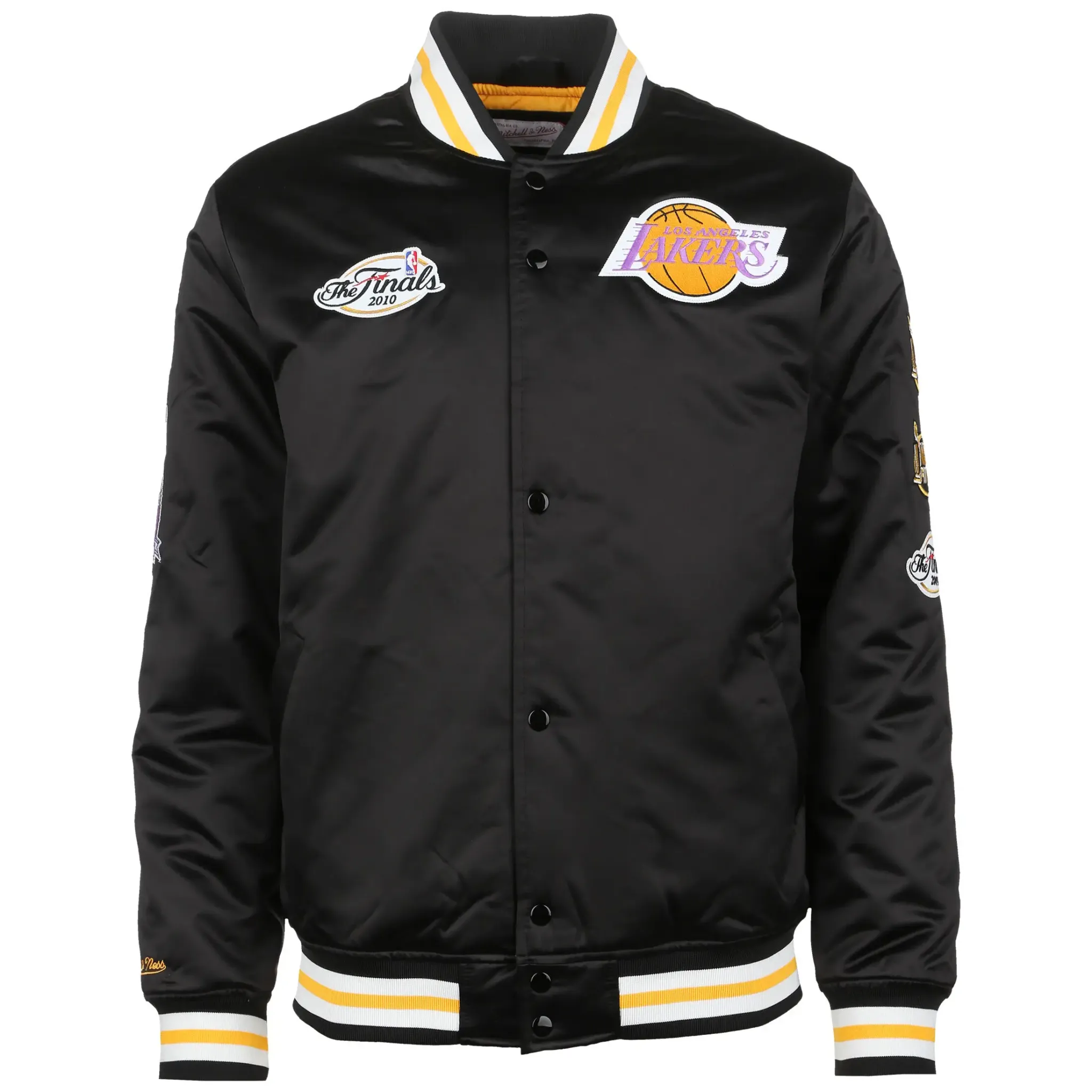 NBA-Los-Angeles-Lakers-Champ-City-Black-Varsity-Jacket-1