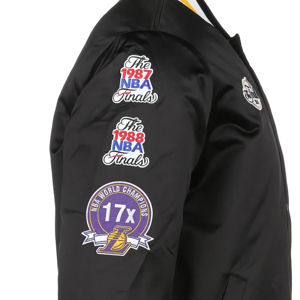 NBA-Los-Angeles-Lakers-Champ-City-Black-Varsity-Jacket-3