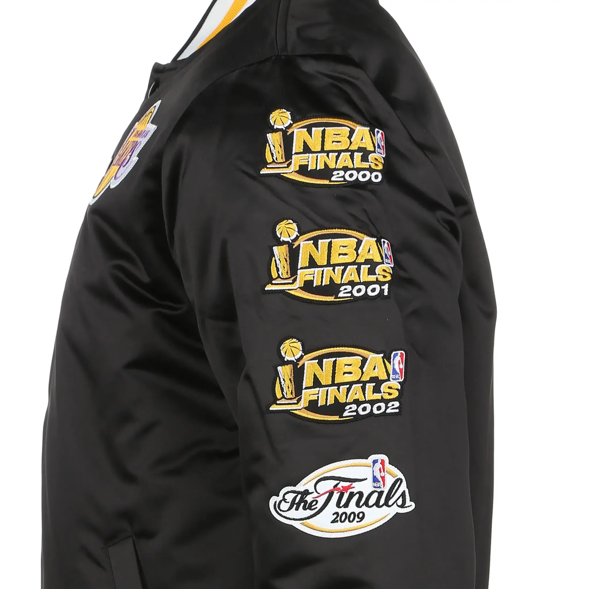 NBA-Los-Angeles-Lakers-Champ-City-Black-Varsity-Jacket-4