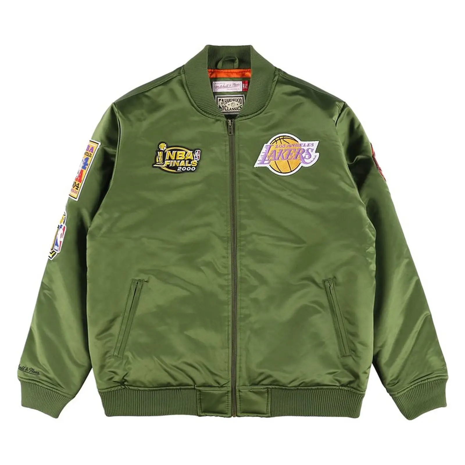 NBA-Los-Angeles-Lakers-Flight-Green-Varsity-Jacket-1