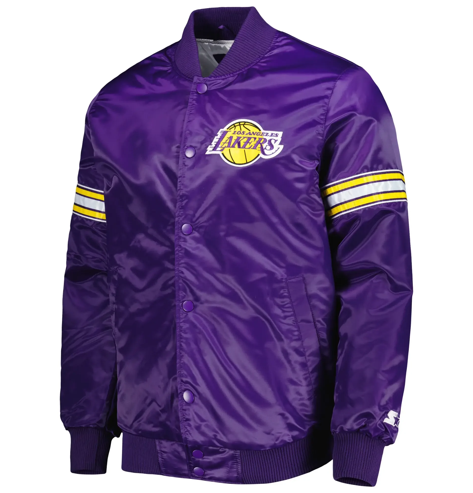NBA-Los-Angeles-Lakers-Starter-Pick-Roll-Purple-Varsity-Jacket-1