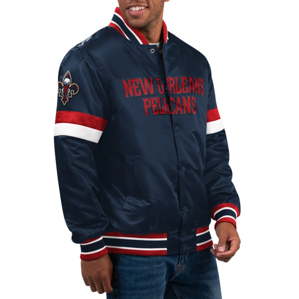 New-Orleans-Pelicans-Home-Game-Satin-Varsity-Jacket-Navy-1