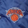 New-York-Knicks-Enforcer-Full-Snap-Satin-Varsity-Jacket-BlueOrange-2