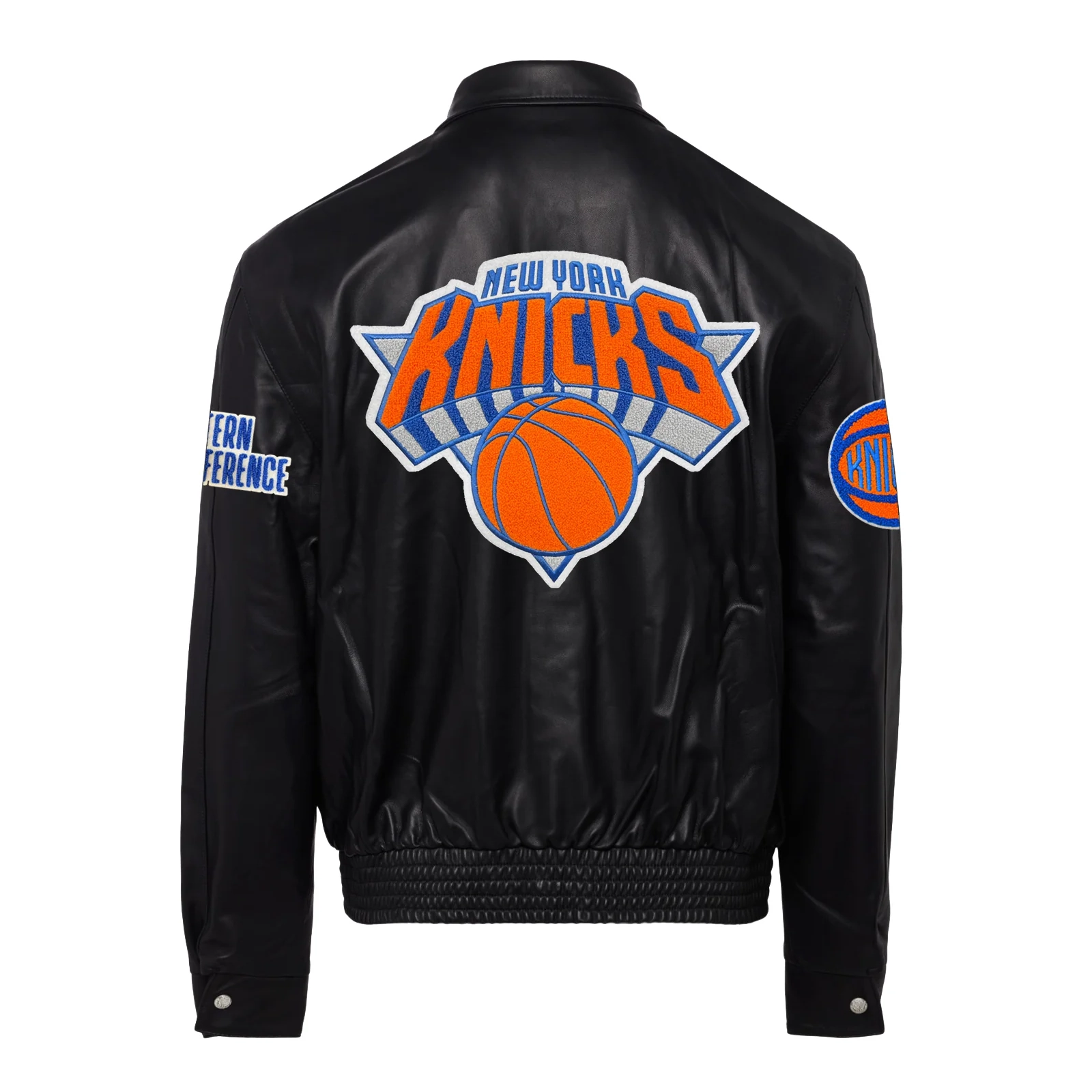 New-York-Knicks-Jeff-Hamilton-Full-Leather-Jacket-Black-2