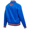 New-York-Knicks-Script-Tail-Womens-Full-Snap-Satin-Varsity-Jacket-Blue-3