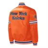 New-York-Knicks-Slider-Full-Snap-Satin-Varsity-Jacket-Orange-3
