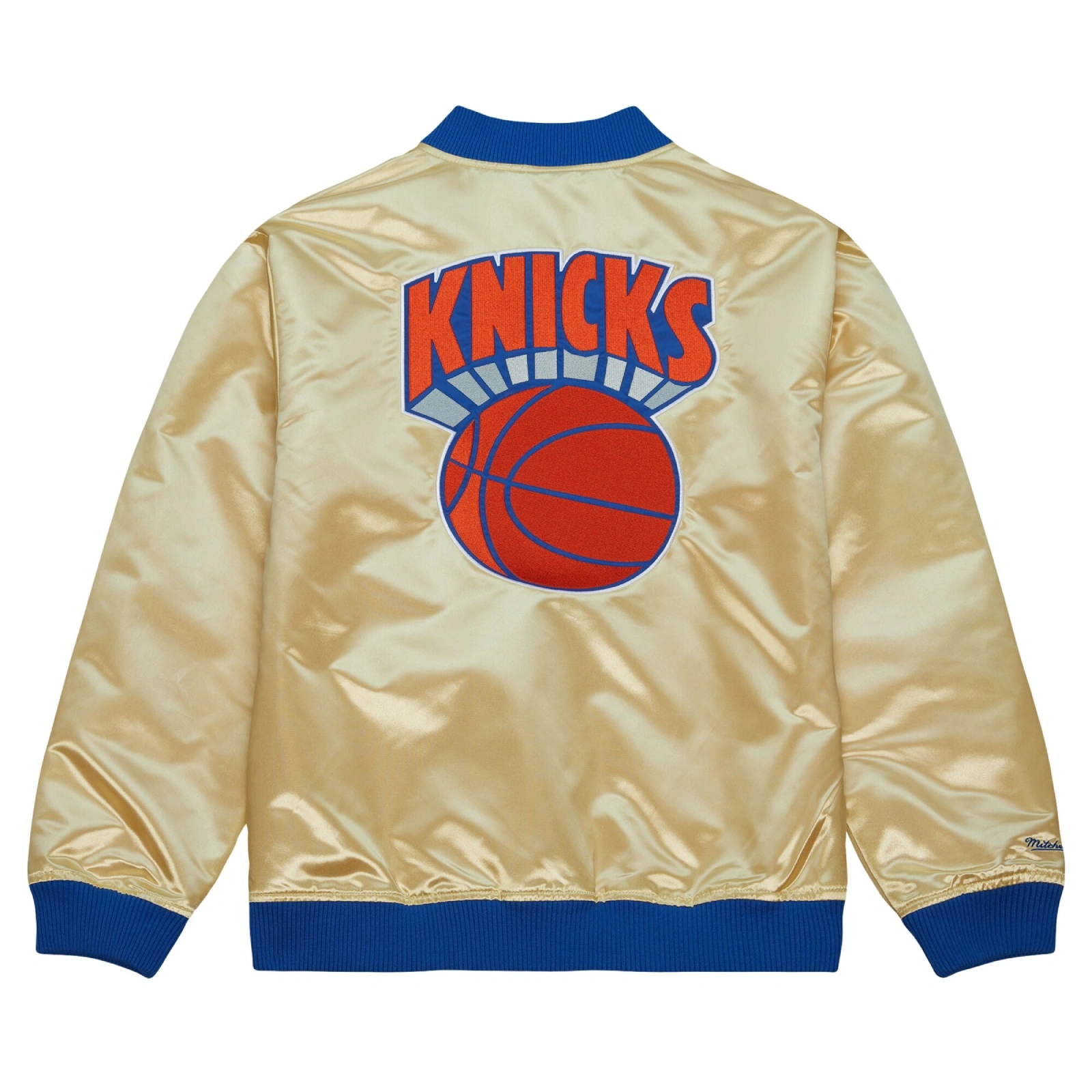 New-York-Knicks-Team-OG-2.0-Vintage-Logo-Satin-Varsity-Jacket-Gold-2