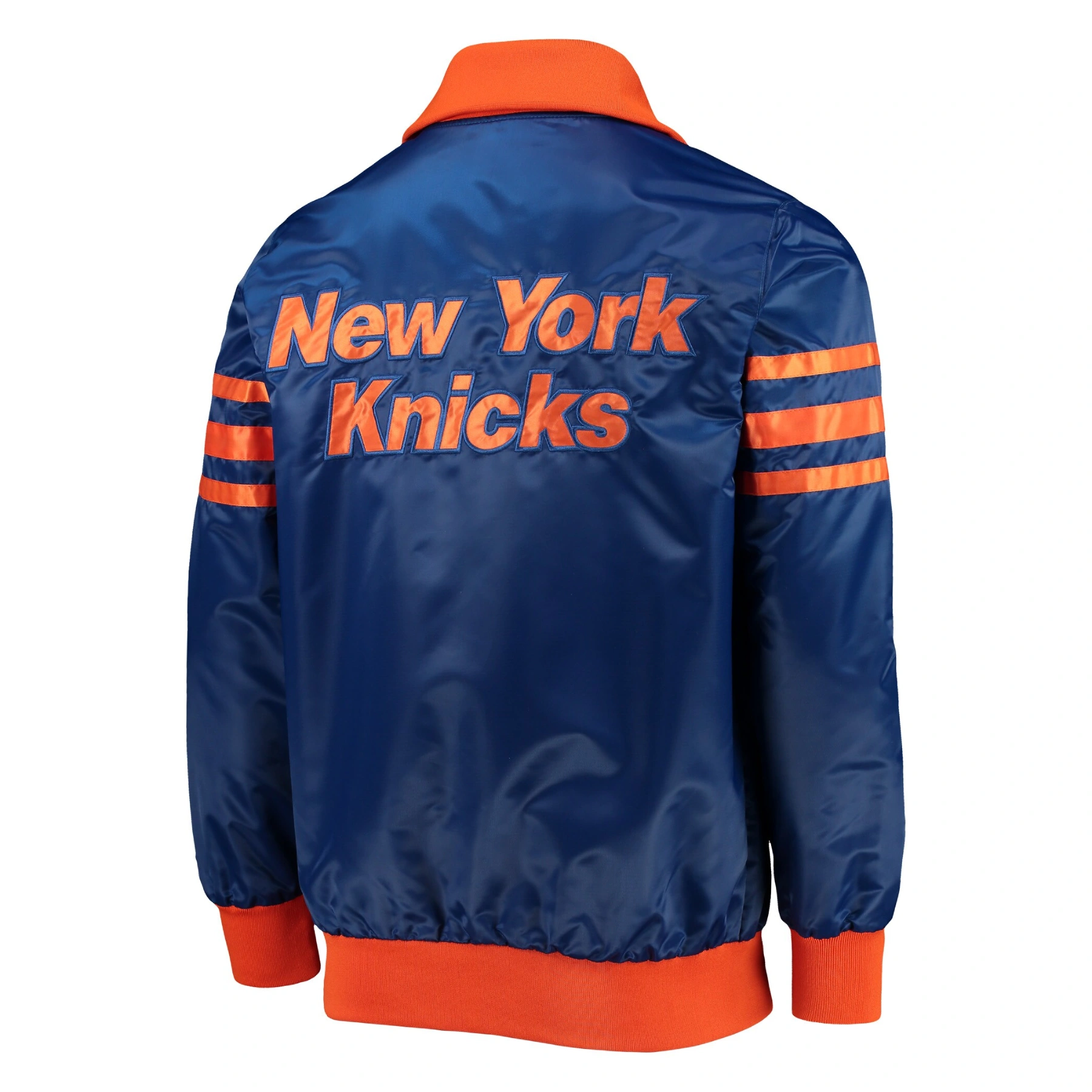 New-York-Knicks-The-Captain-II-Satin-Varsity-Jacket-Blue-2