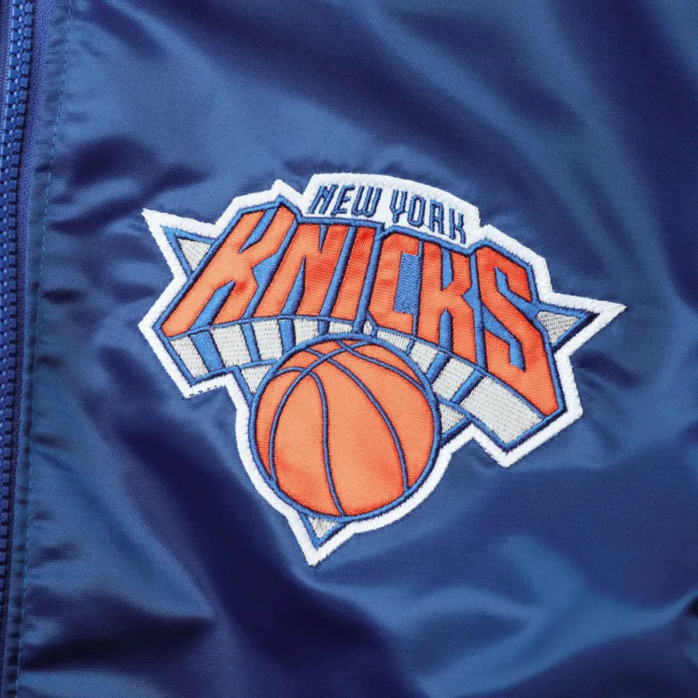 New-York-Knicks-The-Captain-II-Satin-Varsity-Jacket-Blue-3