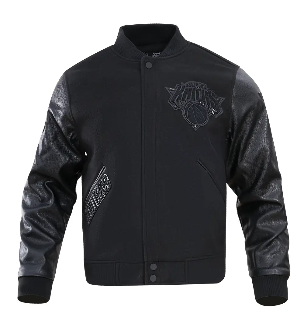 New-York-Knicks-Wool-Leather-Black-Varsity-Jacket-1-1