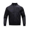 New-York-Yankees-Triple-Black-Full-Snap-Satin-Varsity-Jacket