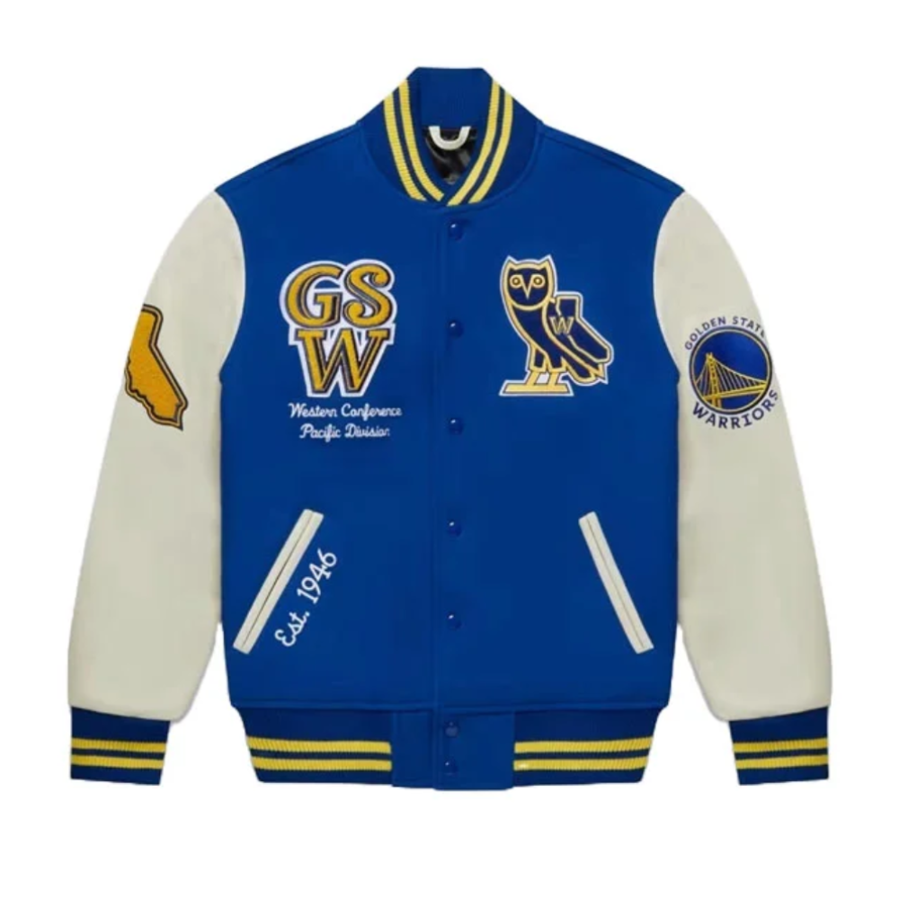 OVO-X-Golden-State-Warriors-Wool-Leather-Varsity-Jacket-1