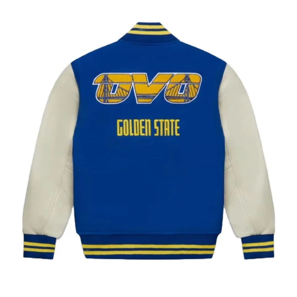 OVO-X-Golden-State-Warriors-Wool-Leather-Varsity-Jacket-2
