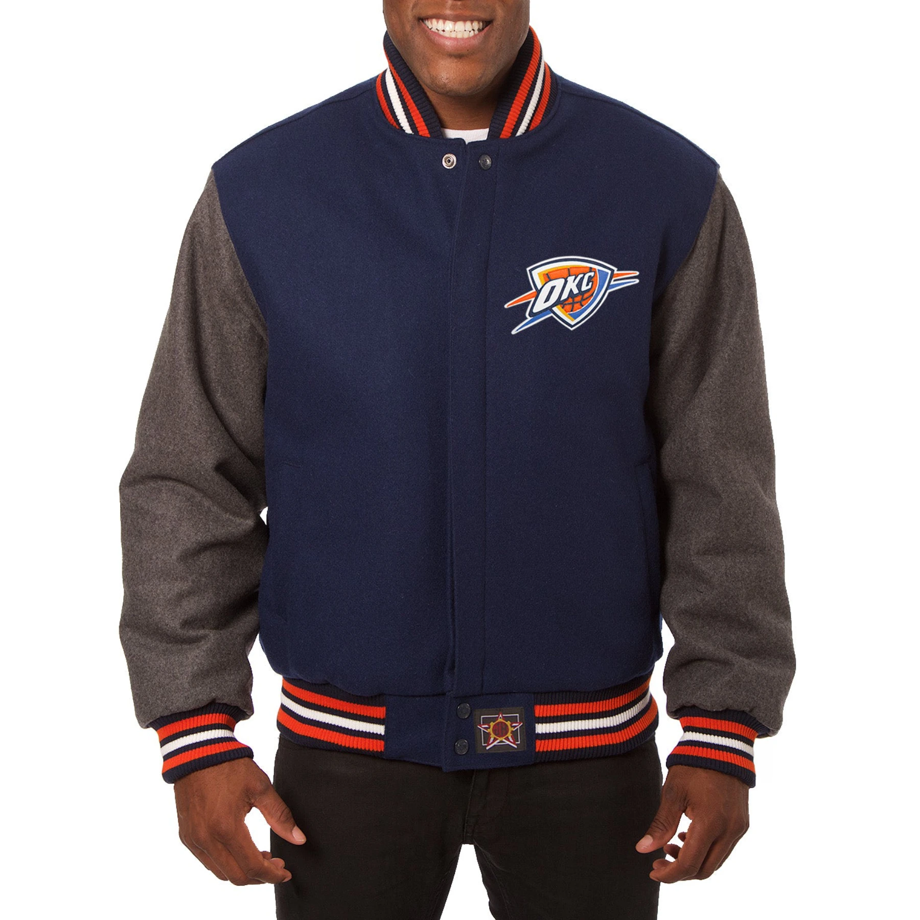 Oklahoma-City-Thunder-Two-Tone-Wool-Varsity-Jacket-Navy-Grey