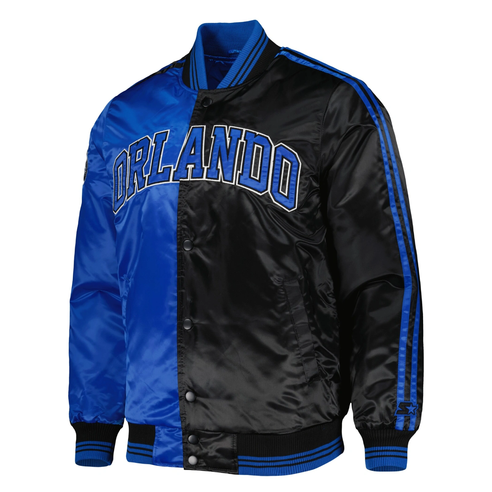 Orlando-Magic-Fast-Break-Satin-Varsity-Jacket-Black-Blue-1