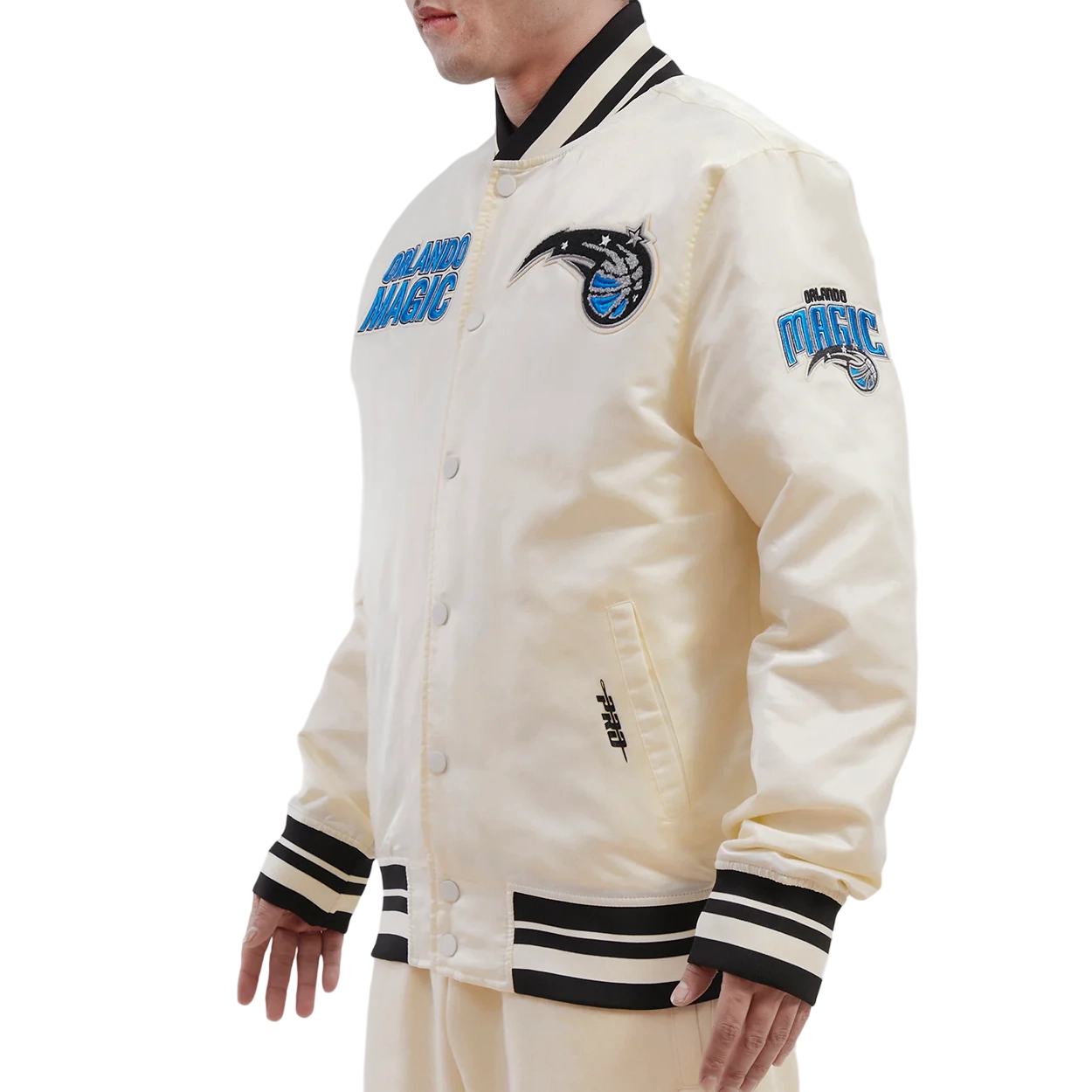 Orlando-Magic-Retro-Classic-Full-Snap-Satin-Varsity-Jacket-Cream-2