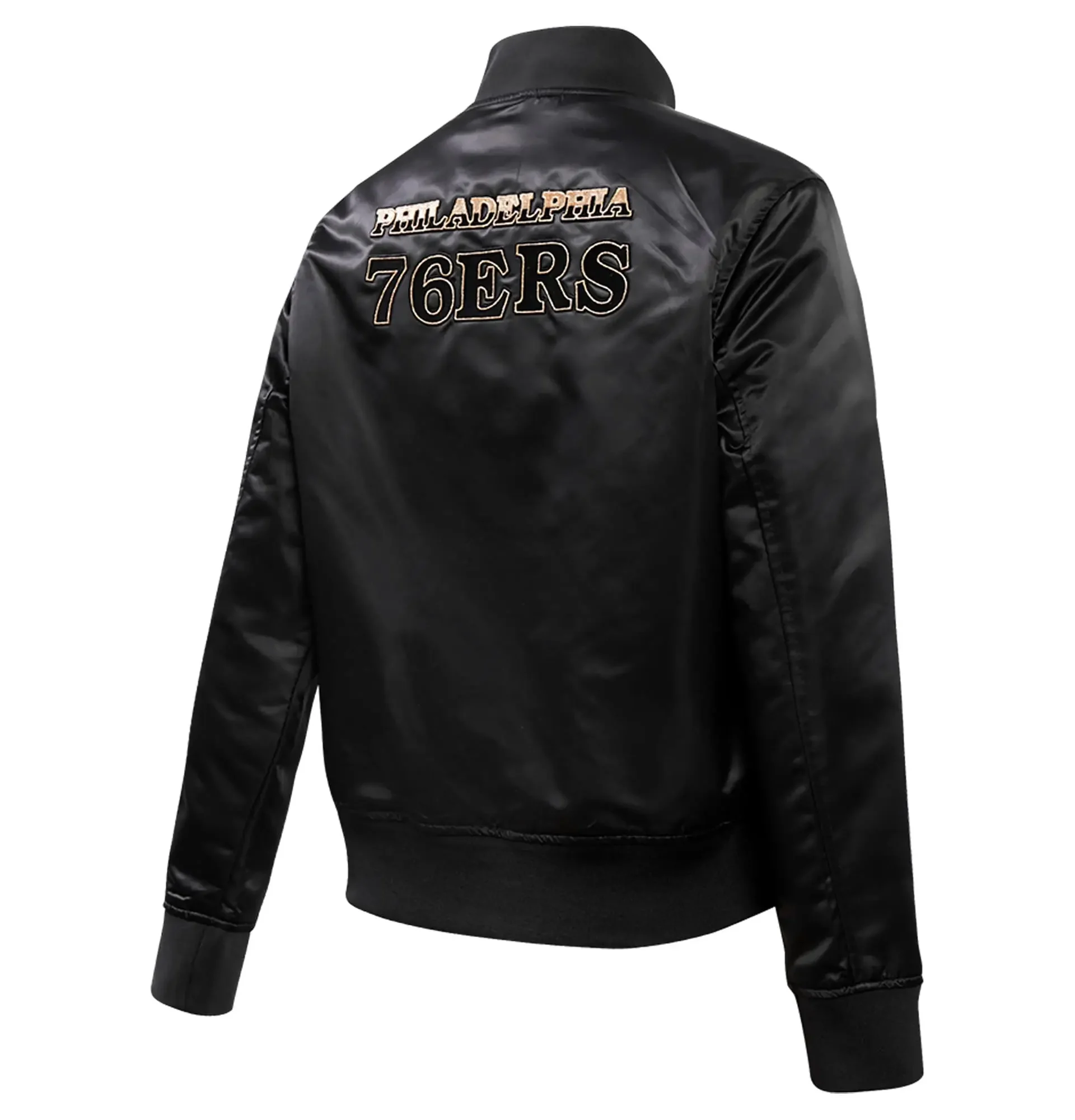 Philadelphia-76ers-Pro-Standard-Team-Players-Satin-Varsity-Black-Jacket-1-1