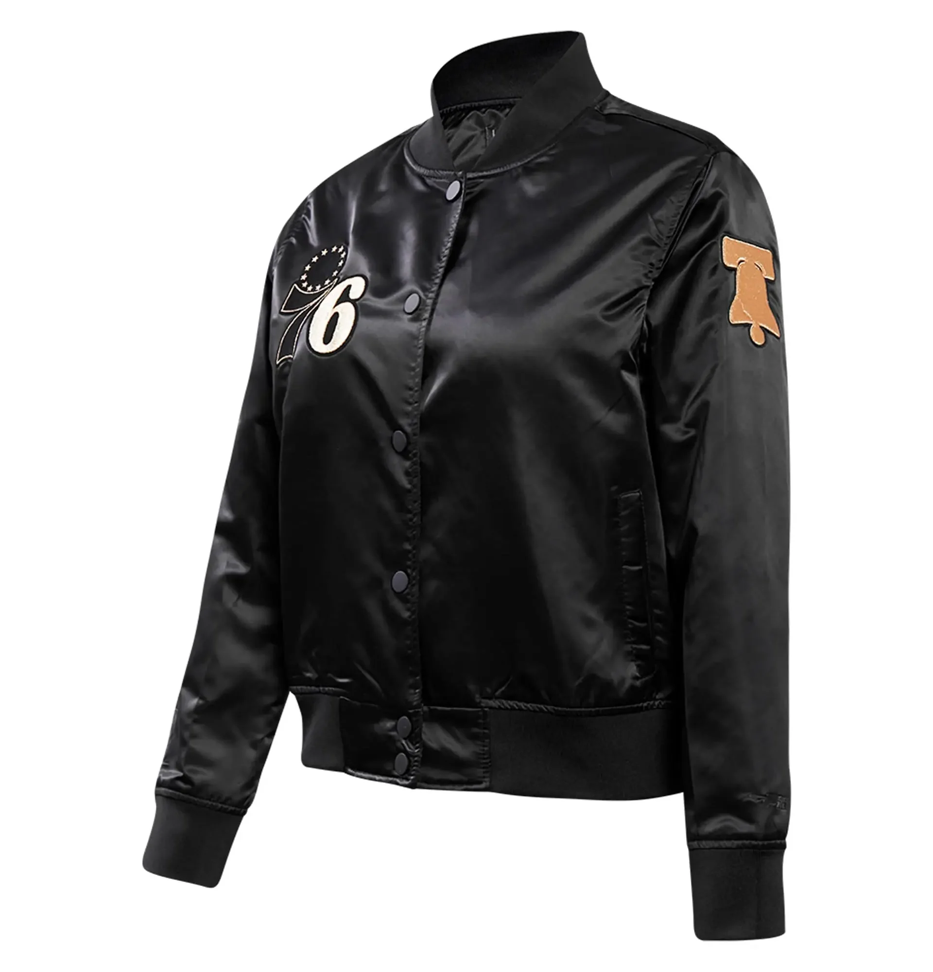 Philadelphia-76ers-Pro-Standard-Team-Players-Satin-Varsity-Black-Jacket-1