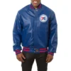 Philadelphia-76ers-Real-Leather-Varsity-Jacket-Blue-1