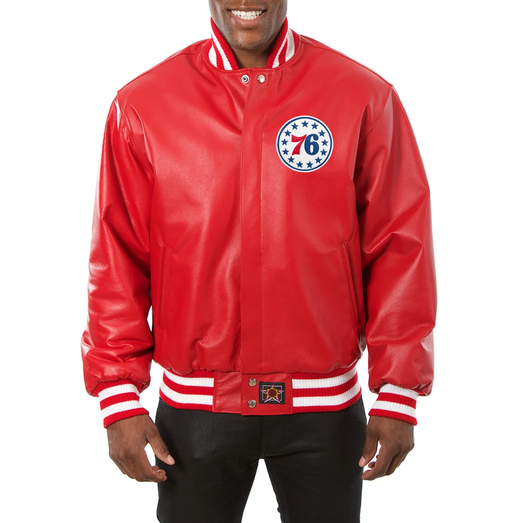 Philadelphia-76ers-Real-Leather-Varsity-Jacket-Red-1