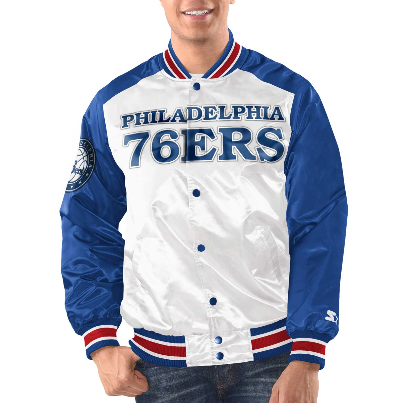 Philadelphia-76ers-Renegade-Satin-Varsity-Jacket-White-Blue-1