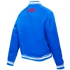Philadelphia-76ers-Script-Tail-Womens-Ribbed-Knitted-Satin-Varsity-Jacket-Blue-2