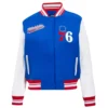 Philadelphia-76ers-Script-Tail-Womens-Wool-Leather-Varsity-Jacket-BlueWhite-2