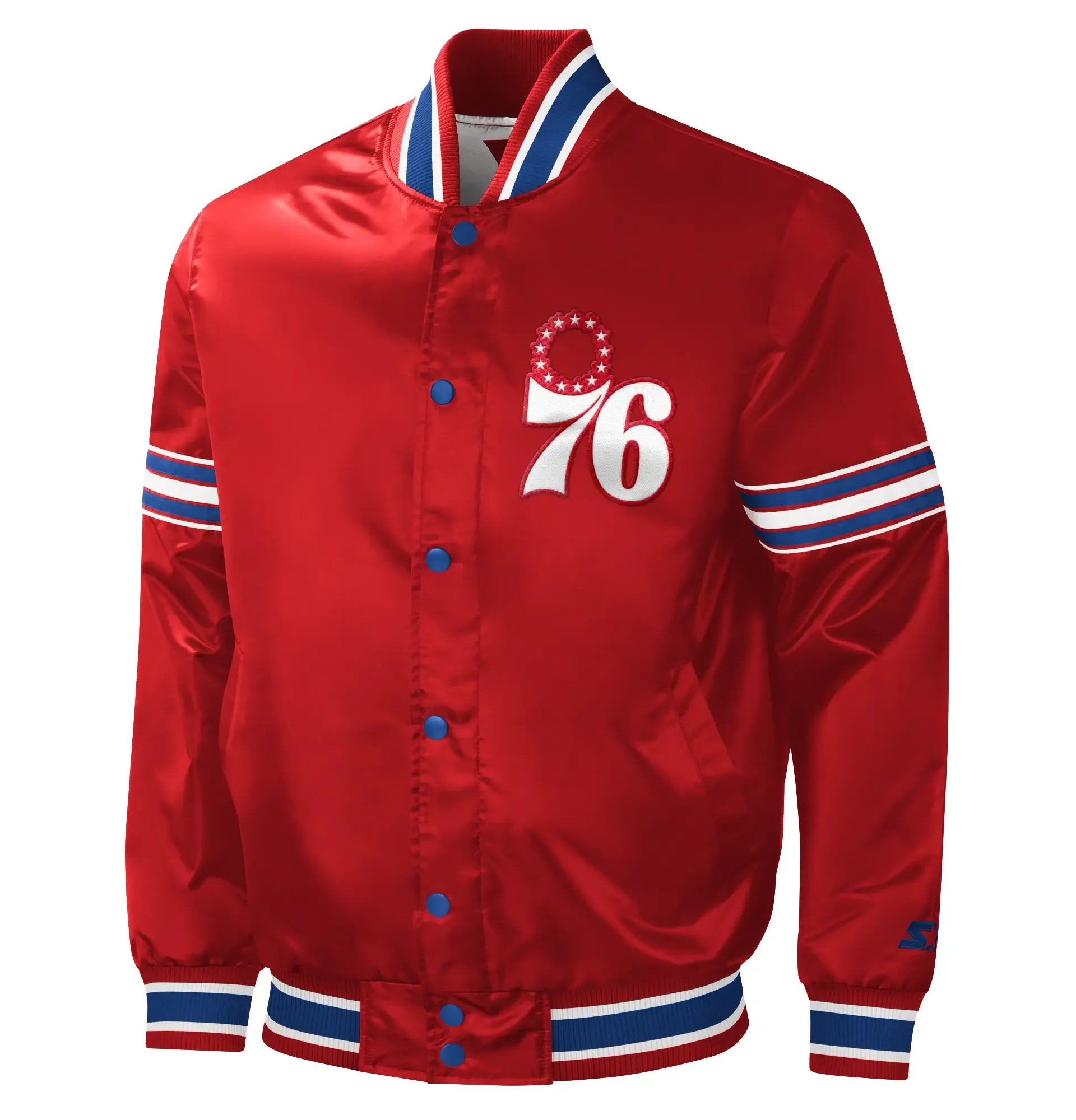 Philadelphia-76ers-Starter-Full-Snap-Satin-Varsity-Red-Jacket-1