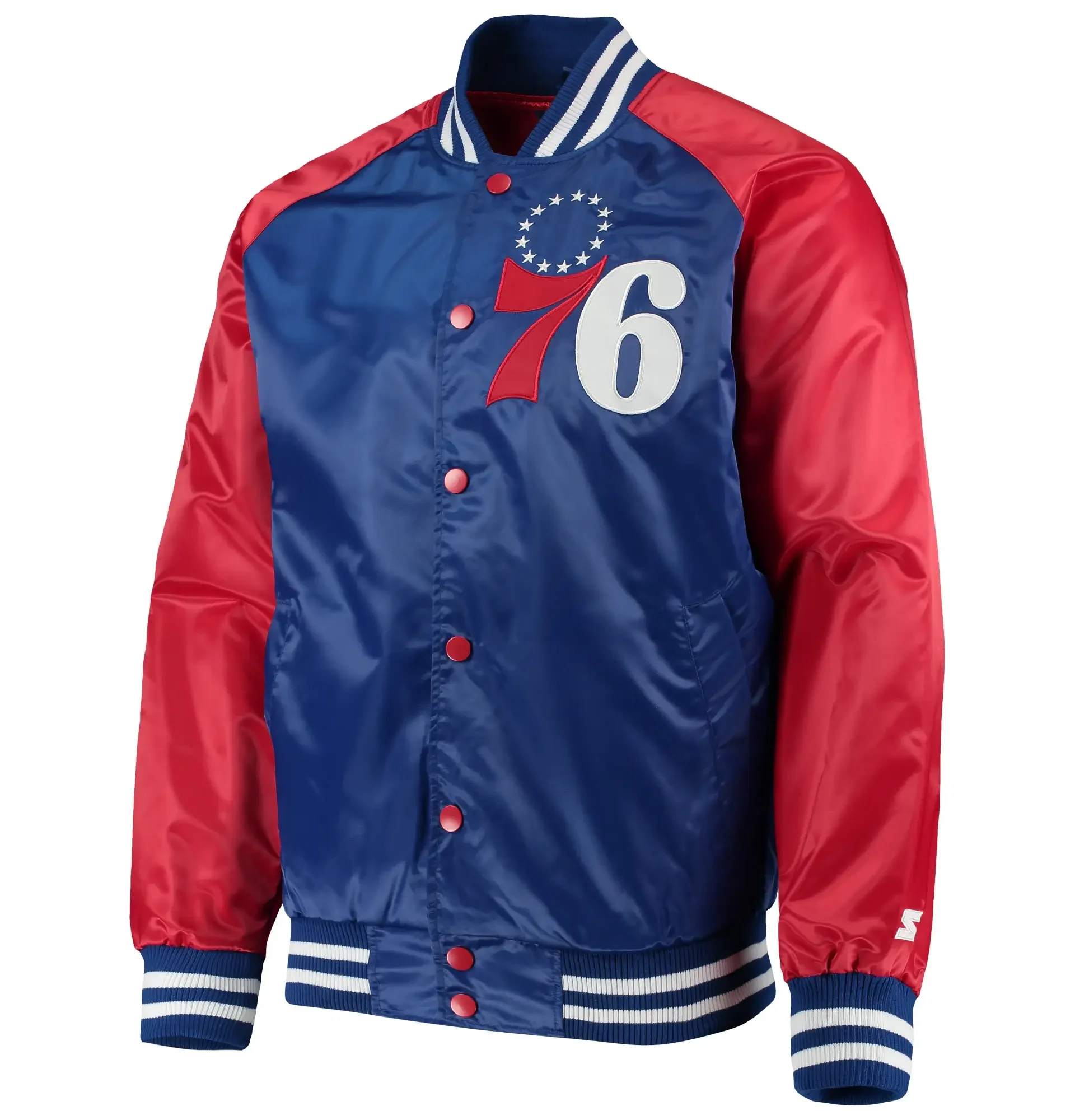 Philadelphia-76ers-Starter-Point-Guard-Full-Snap-Satin-Varsity-Jacket-1