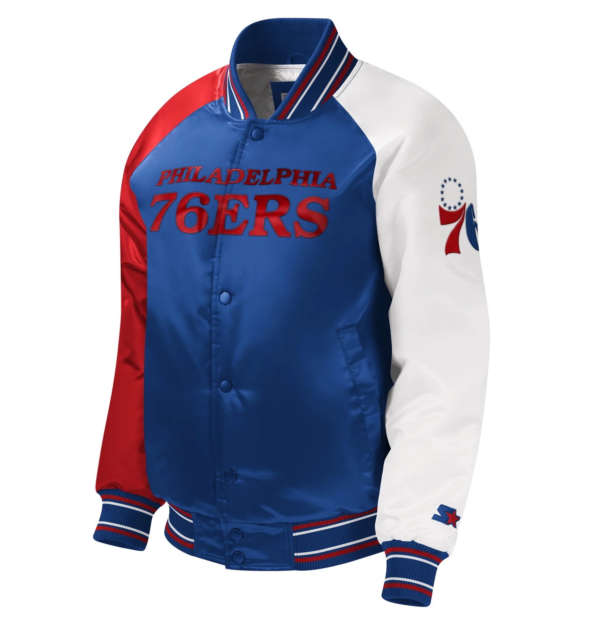 Philadelphia-76ers-Starter-Youth-Full-Snap-Satin-Varsity-Jacket
