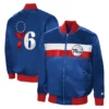 Philadelphia-76ers-The-Ambassador-Satin-Varsity-Jacket-Blue