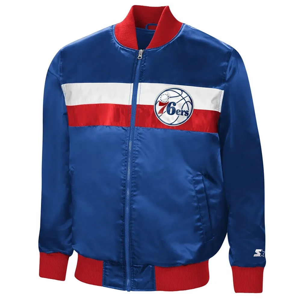 Philadelphia-76ers-The-Ambassador-Satin-Varsity-Jacket-Blue-2