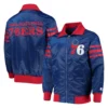 Philadelphia-76ers-The-Captain-II-Satin-Varsity-Jacket-Blue-4