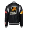 Phoenix-Suns-Leather-Varsity-Jacket-Black-2
