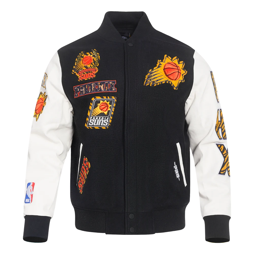 Phoenix-Suns-Pro-Standard-Animal-Print-Wool-And-Leather-Varsity-Jacket-2