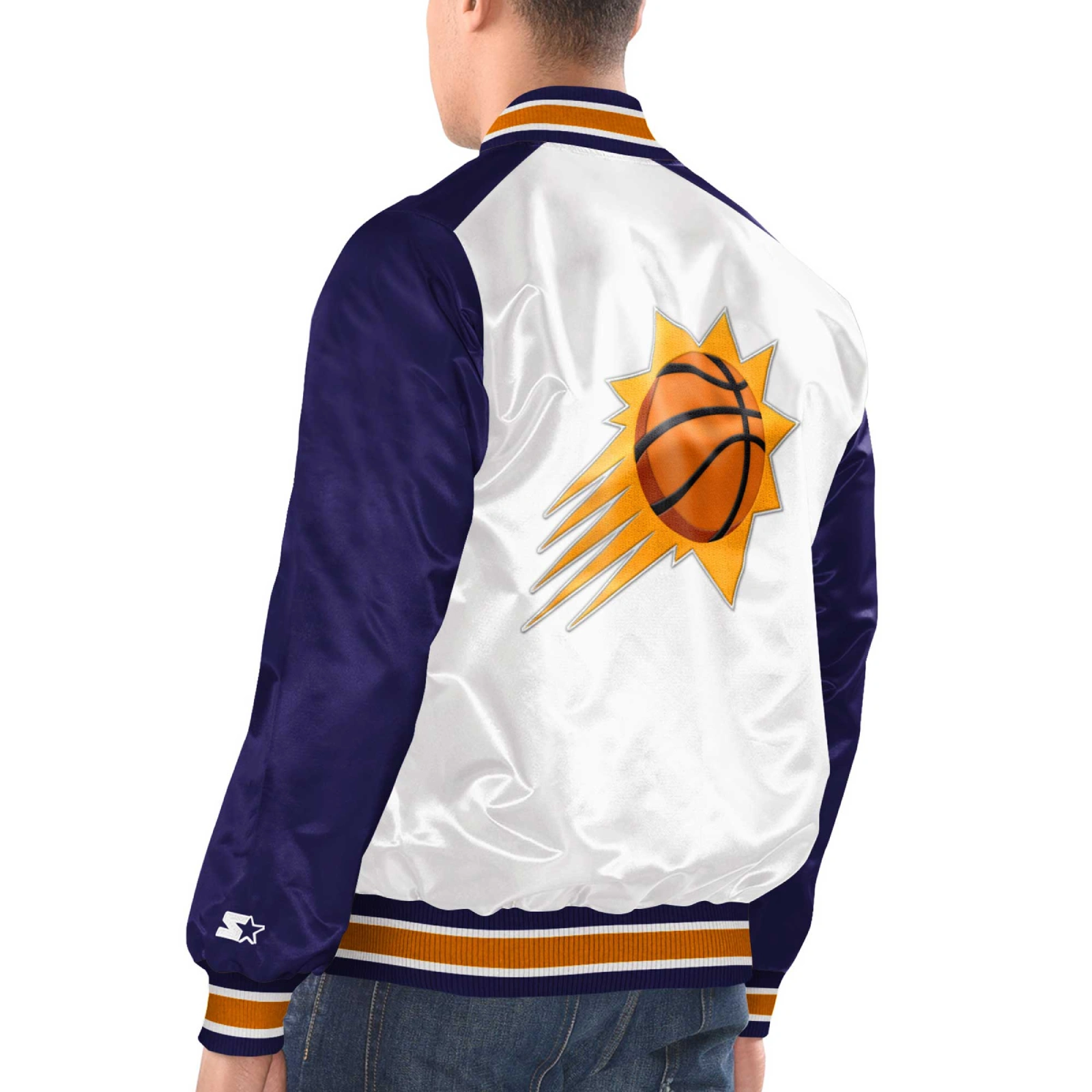 Phoenix-Suns-Renegade-Satin-Varsity-Jacket-White-Purple-2